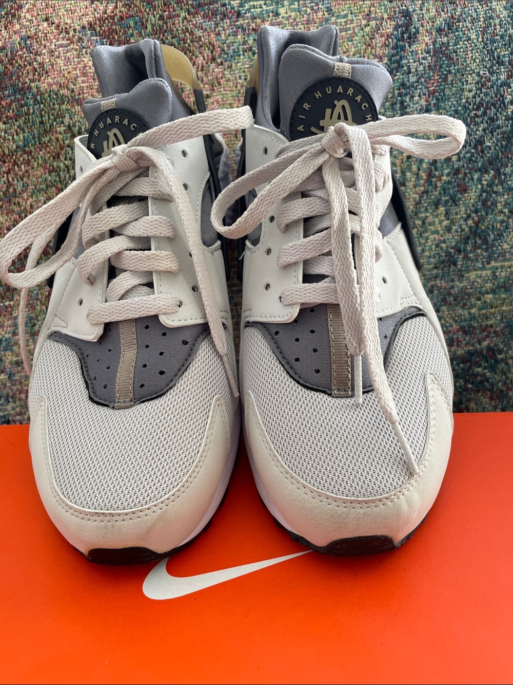 Nike Air Huarache Sneakers - Camo Style Colors Size 9
